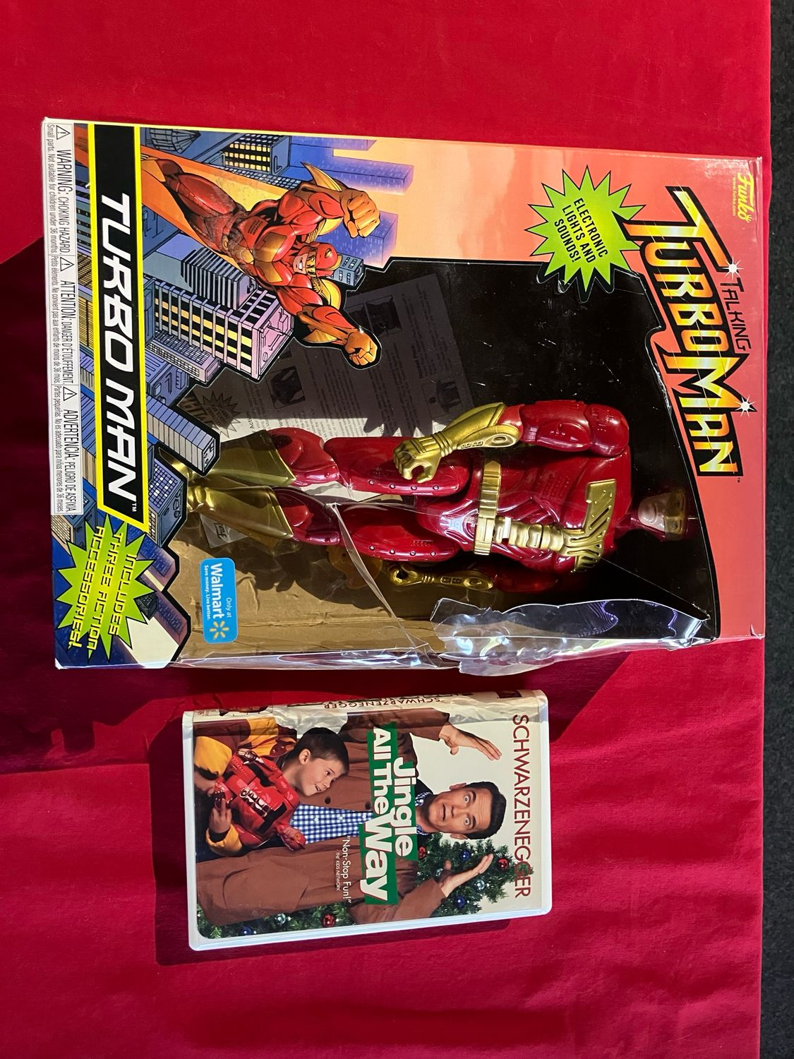 Turbo Man/ Jingle All The Way movie combo