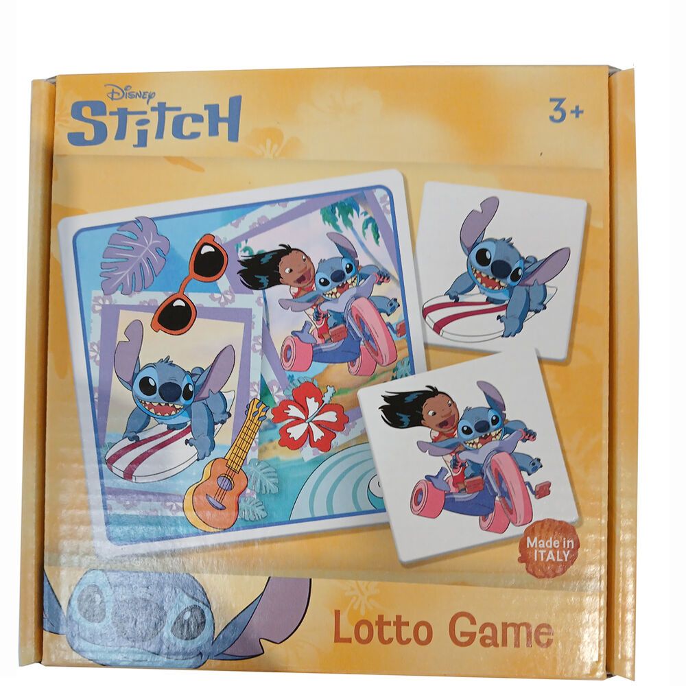 Disney Stitch Lotto Game
