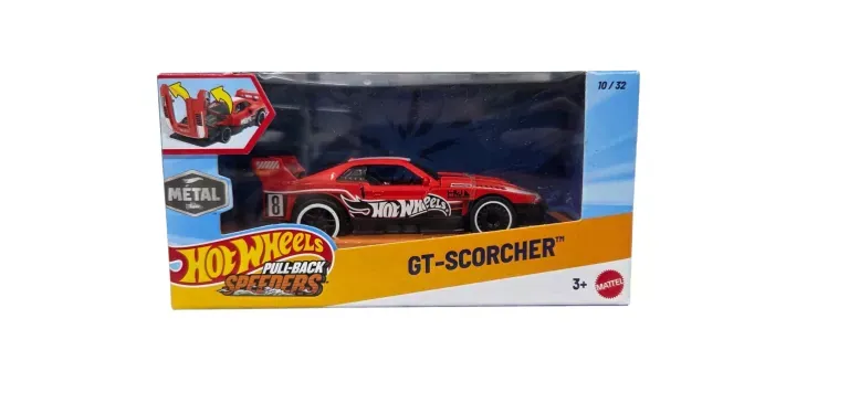Hot Wheels Pull-Back Speeders GT-Scorcher