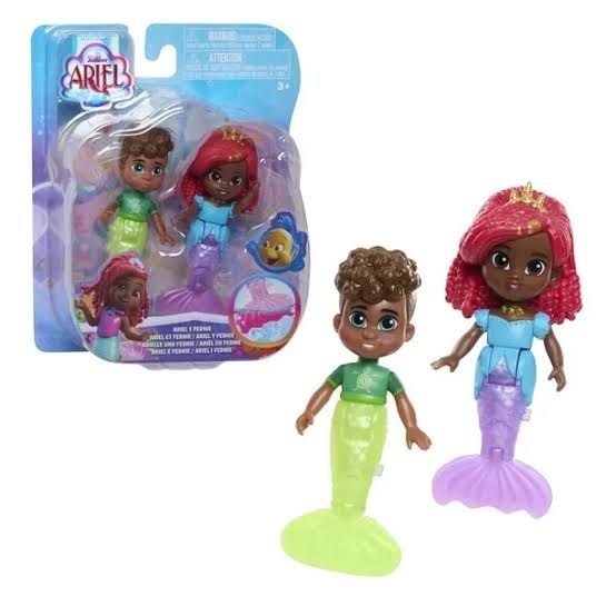 Disney Junior Ariel – zestaw lalek Ariel i Fernie