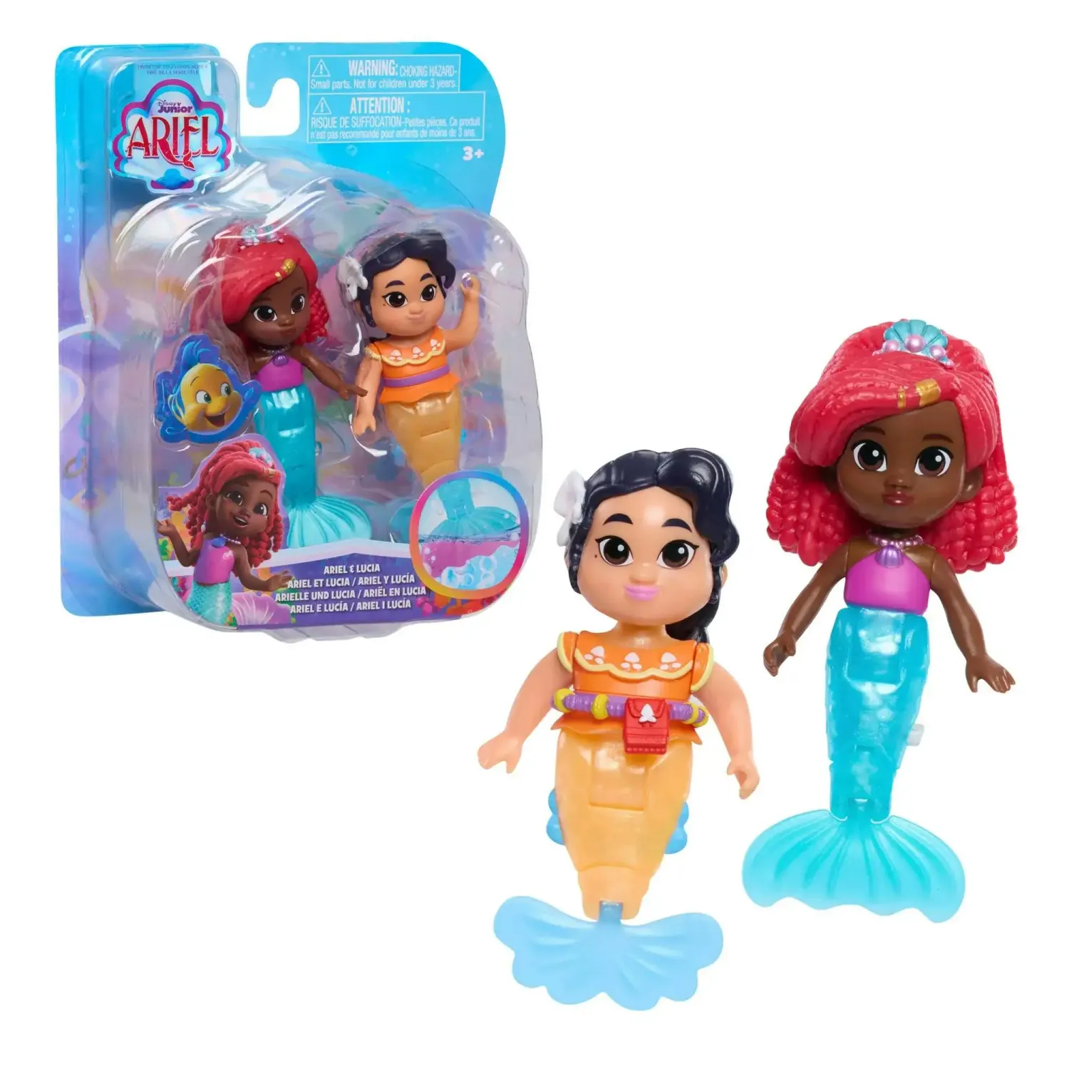 ​Disney Junior Ariel – zestaw lalek Ariel i Lucia