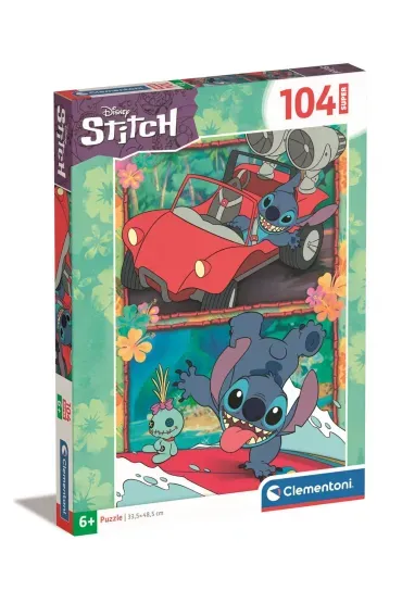 Puzzle Stitch 104 elementy – Clementoni