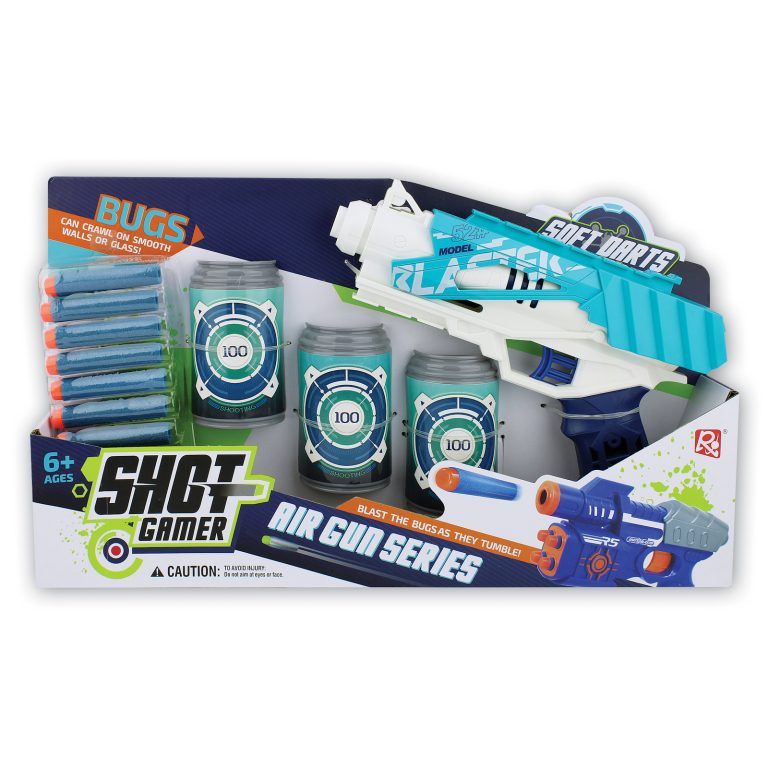 Shot Gamer Air Gun Series – zestaw do strzelania piankowymi pociskami