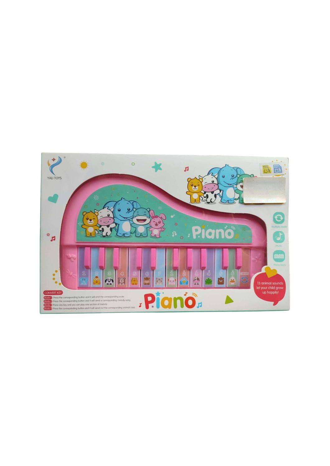 Kolorowe pianinko dla dzieci