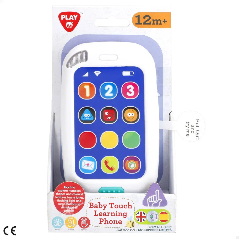 Interaktywny telefon edukacyjny Playgo Baby Touch Learning Phone
