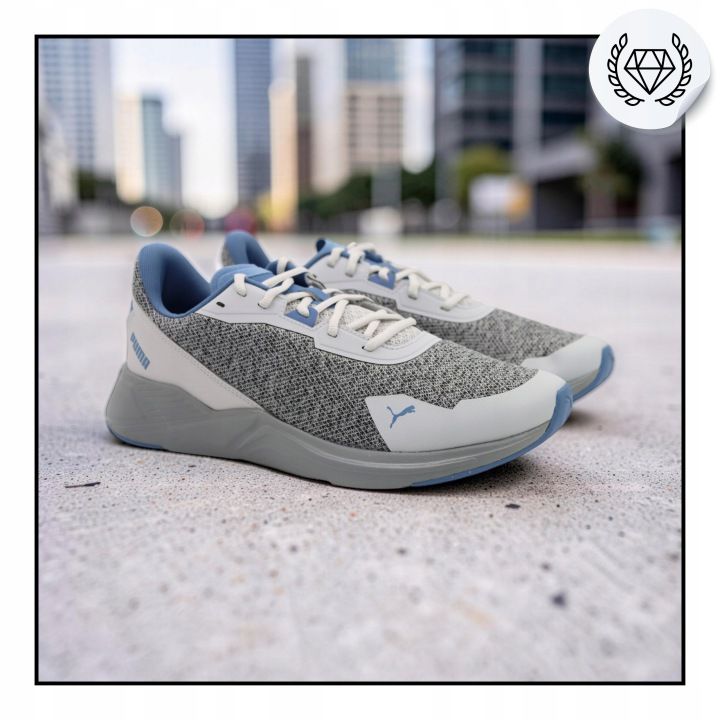 Buty męskie Puma Disperse Tech – Feather Gray-Zen Blue rozmiar 44
