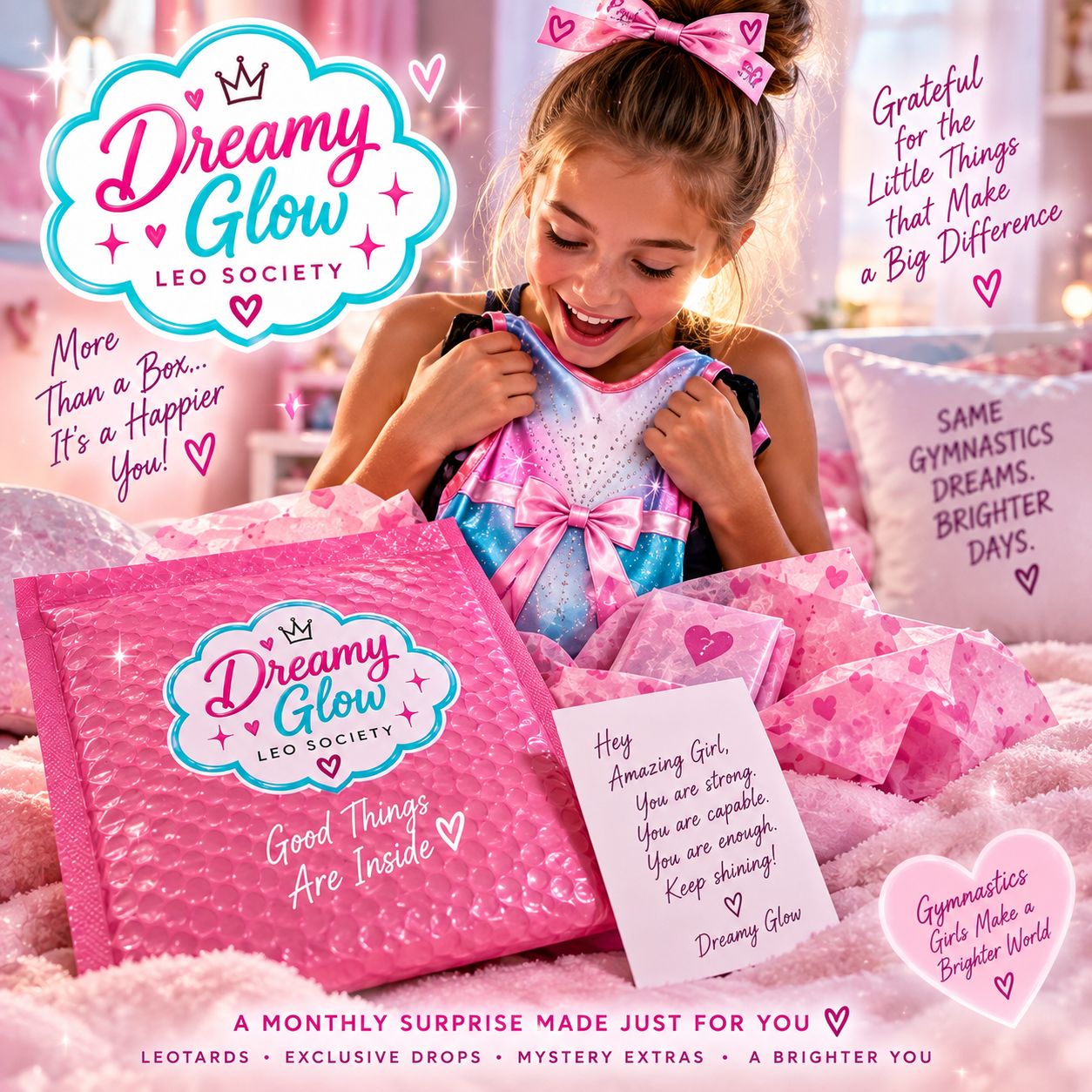 MONTHLY SUBSCRIPTION to DREAMY LEO SOCIETY (includes one leotard)