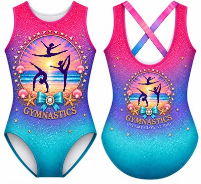 Gymnastics in Paradise Leotard