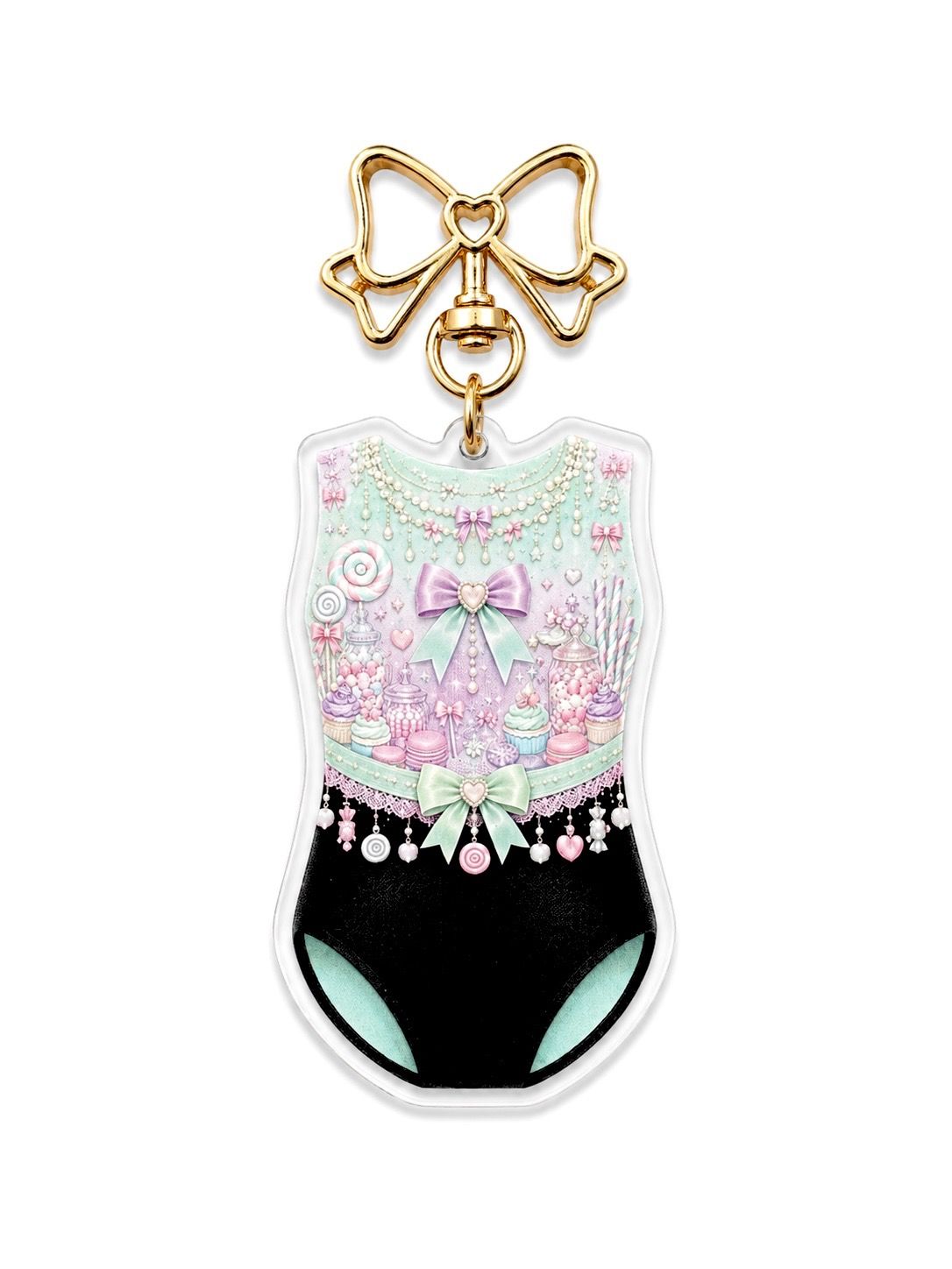 PASTEL CANDY COUTURE COQUETTE Leo Collectors Bag Charm