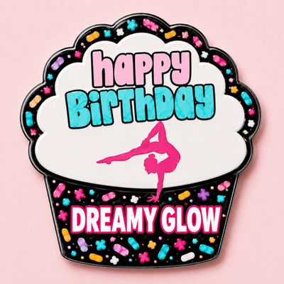 HAPPY BIRTHDAY CUPCAKE, 1 Collectors Pin