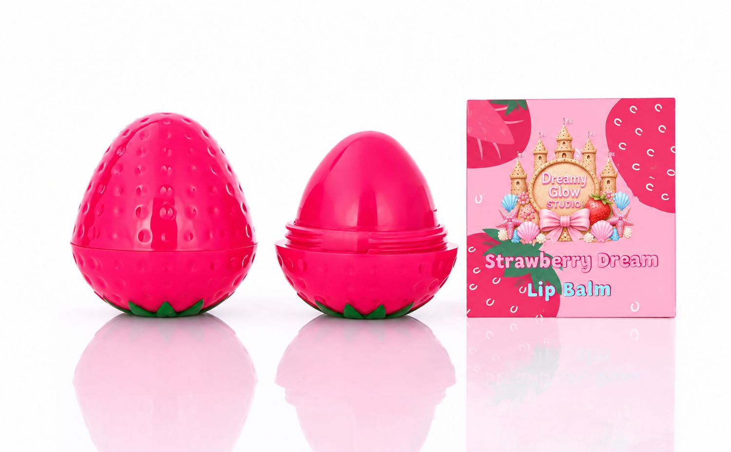 STRAWBERRY POP ORGANIC LIP BALM