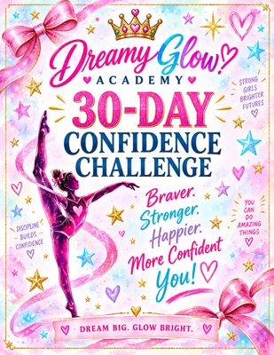30 DAY CONFIDENCE CHALLENGE Workbook — 47 interactive printable Pages
