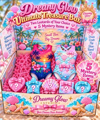 DREAMY GLOW ULTIMATE TREASURE BOX (includes two leotards and five mystery items)