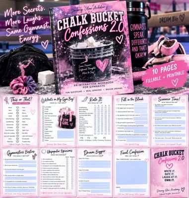 CHALK BUCKET, CONFESSIONS 2.0  - 10 Fillable Or Printable Pages