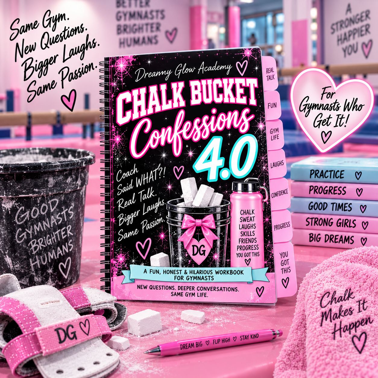 CHALK BUCKET, CONFESSIONS 4.0 - 10 Fillable Or Printable Pages