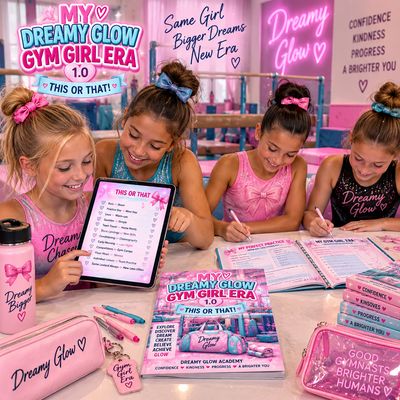💕 My Dreamy Glow Gym Girl Era 2.0 — This or That- Fillable Or Printable Pages