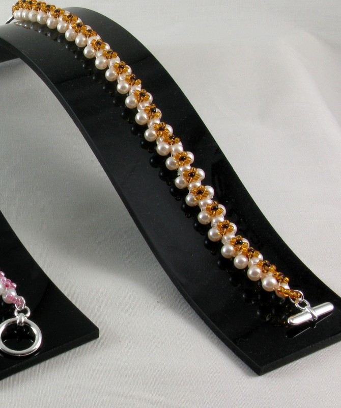 Right Angle Weave (RAW) Bracelet Kit - Cream
