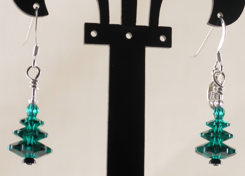 Xmas Tree Earrings