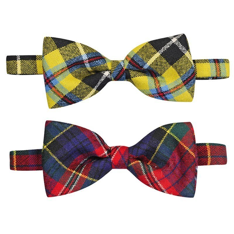 Tartan bow tie