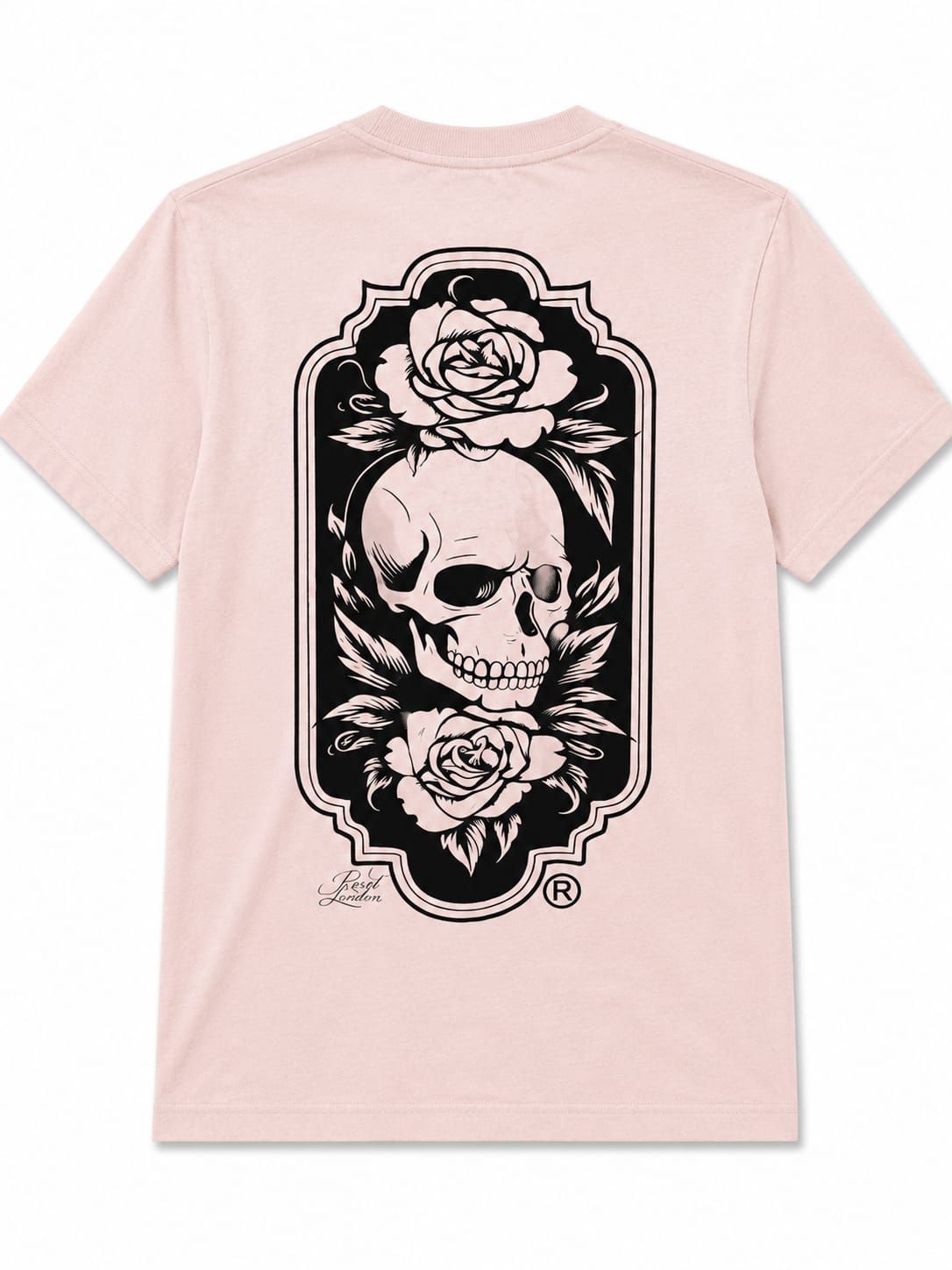Calavera Floral Doble Estampa Código 2987