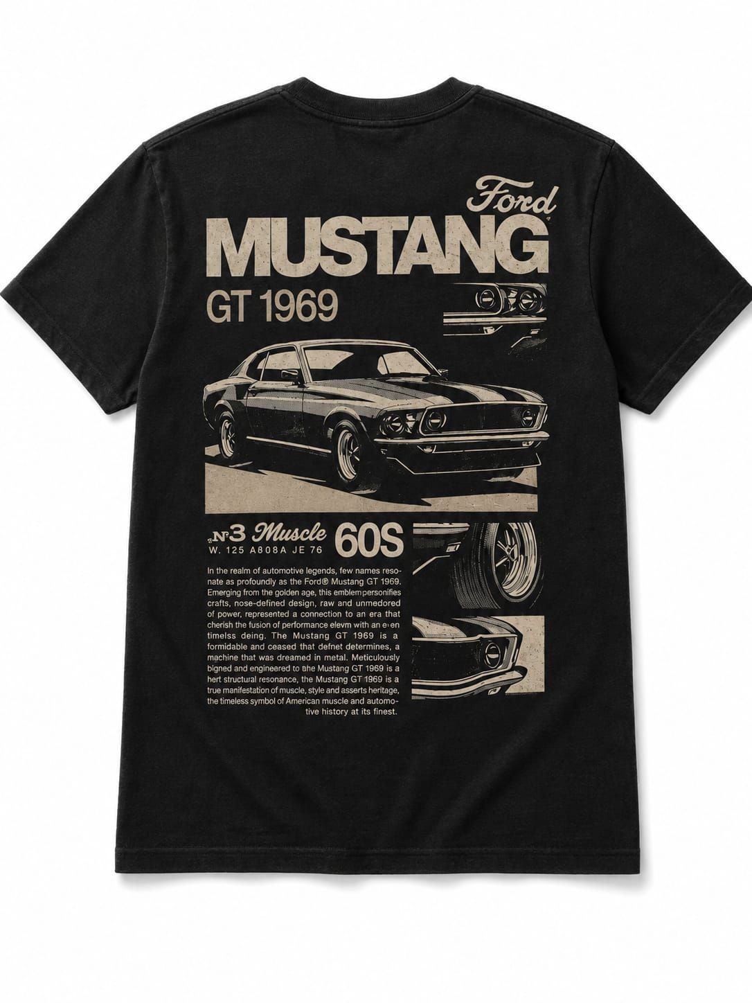 Mustang Doble Estampa Código1981
