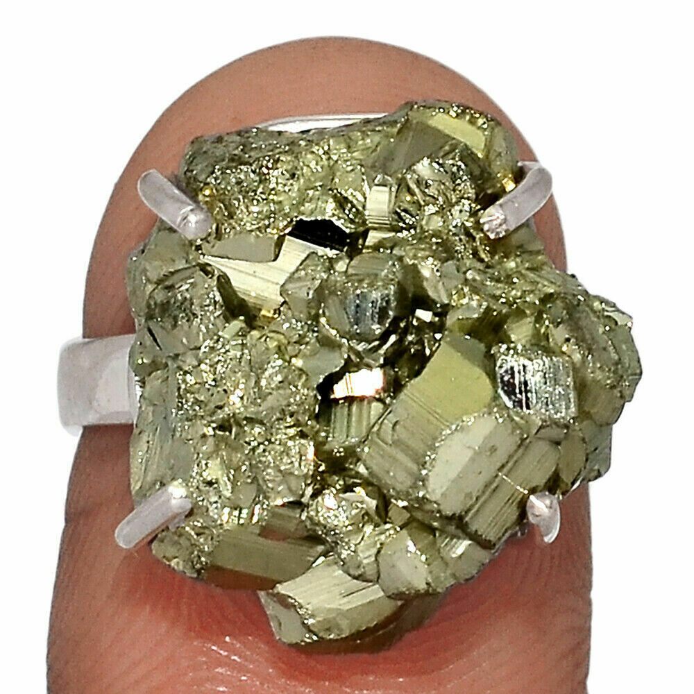 Pyrite Ring Size 5.5