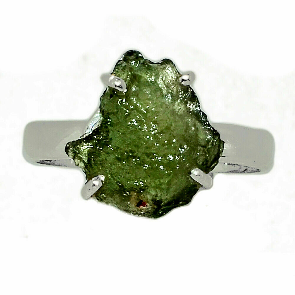 Moldavite Ring Size 6.5