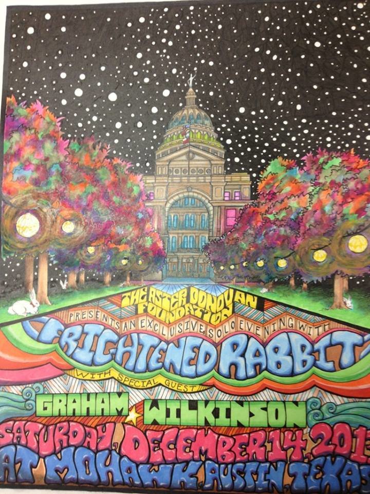2013 ADF Benefit Poster - Featuring Scott Hutchison and Graham Wilkinson