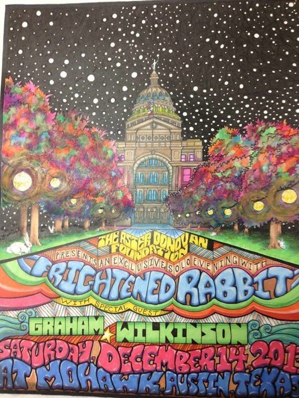 2013 ADF Benefit Poster - Featuring Scott Hutchison and Graham Wilkinson