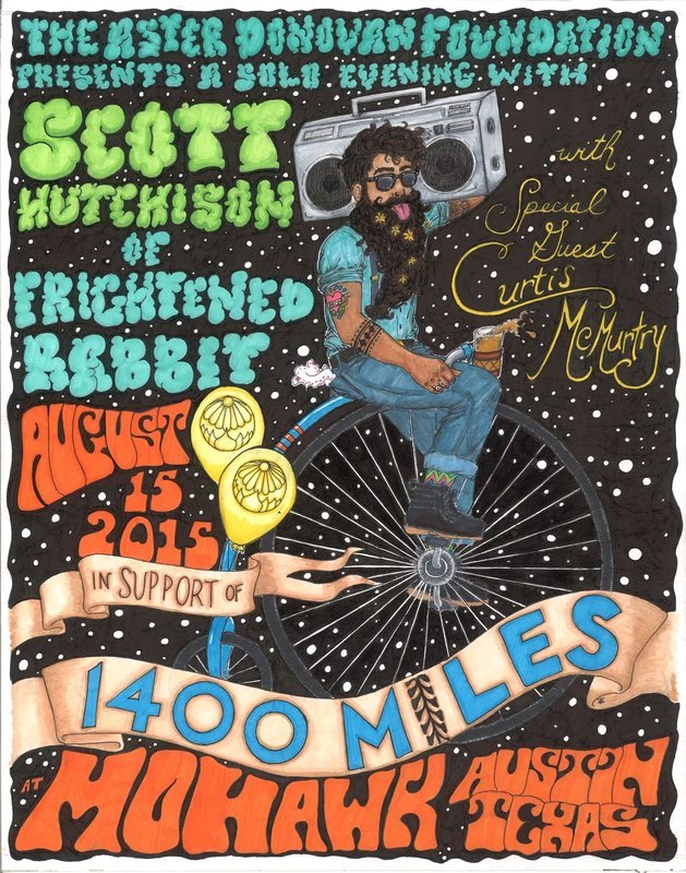 2015 ADF Benefit Poster - Featuring Scott Hutchison and Curtis McMurtry