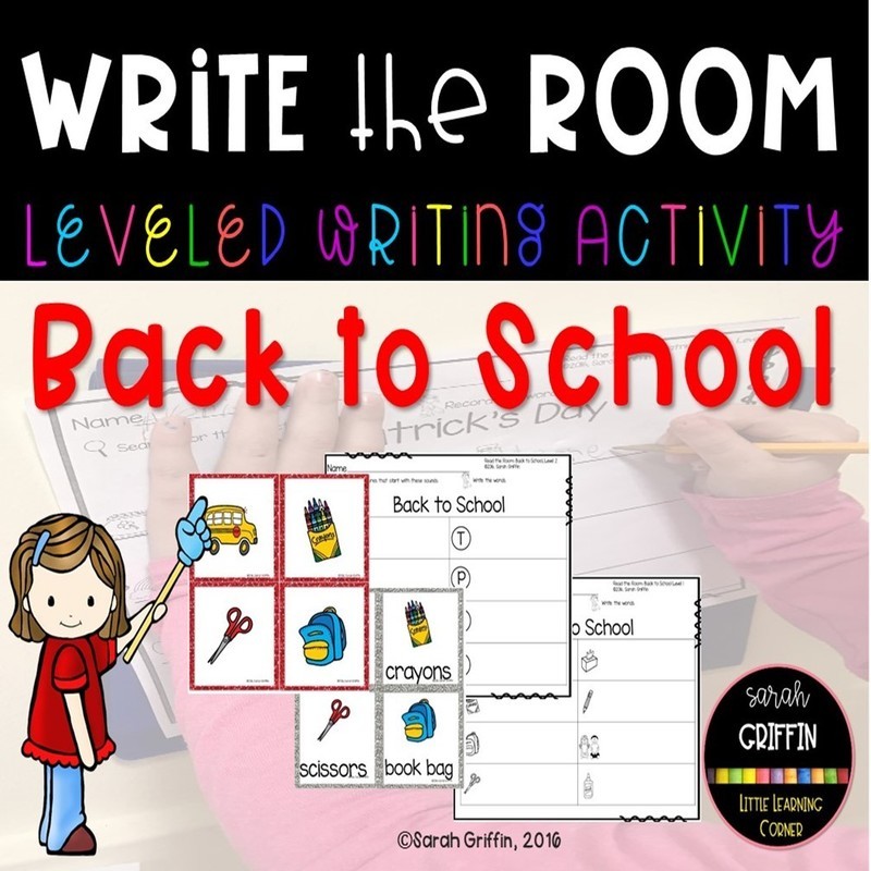 Write the Room: Back to School