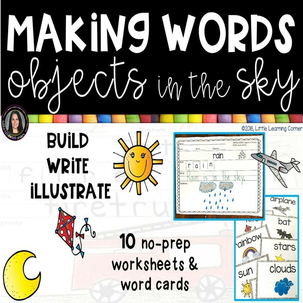 Making Words - Objects in the Sky