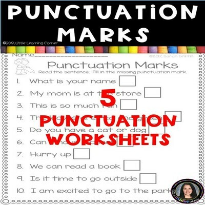 the best tips for teaching punctuation marks little learning corner