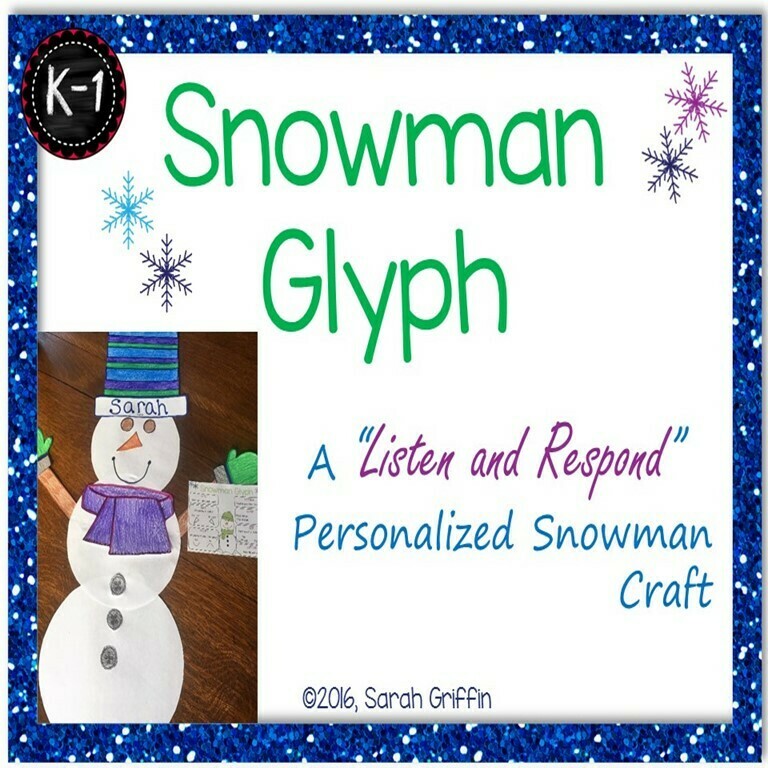 Snowman Glyph Craft