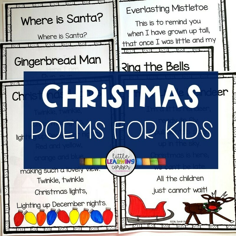 Christmas Poems for Kids