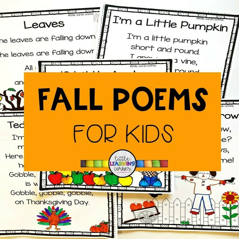 Fall Poems for Kids