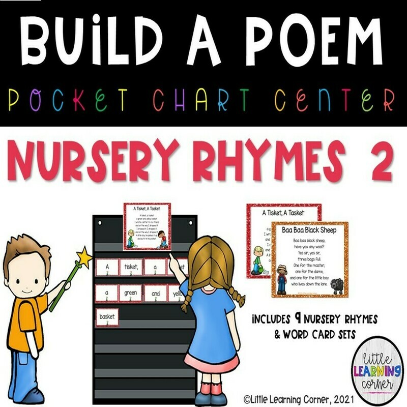 Nursery Rhymes Build a Poem Bundle Set 2 Nursery Rhymes Build a Poem Bundle Set 2