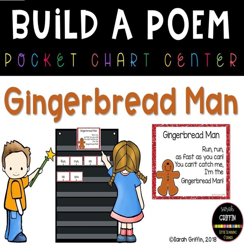 Gingerbread Man Build a Poem
