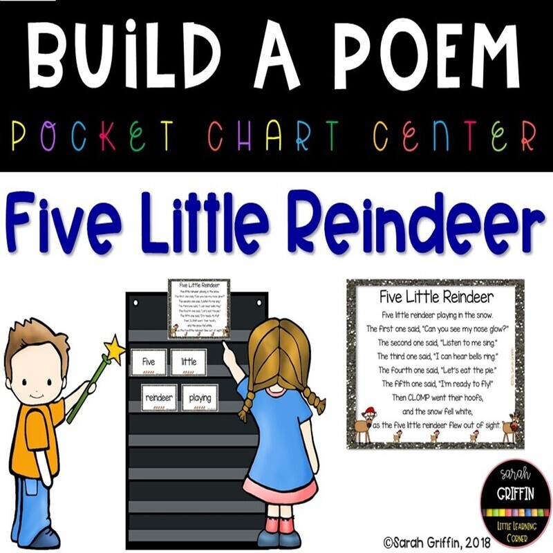 Five Little Reindeer Build a Poem