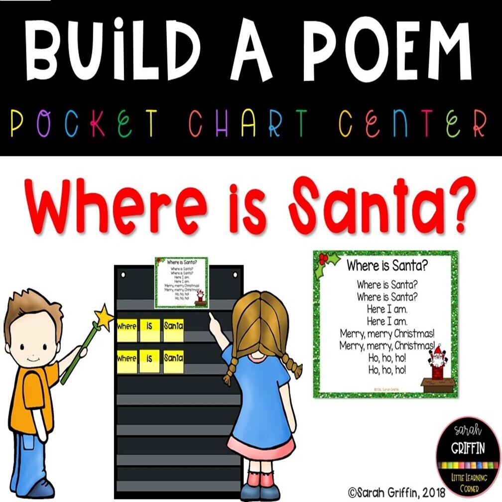 Where is Santa? Build a Poem