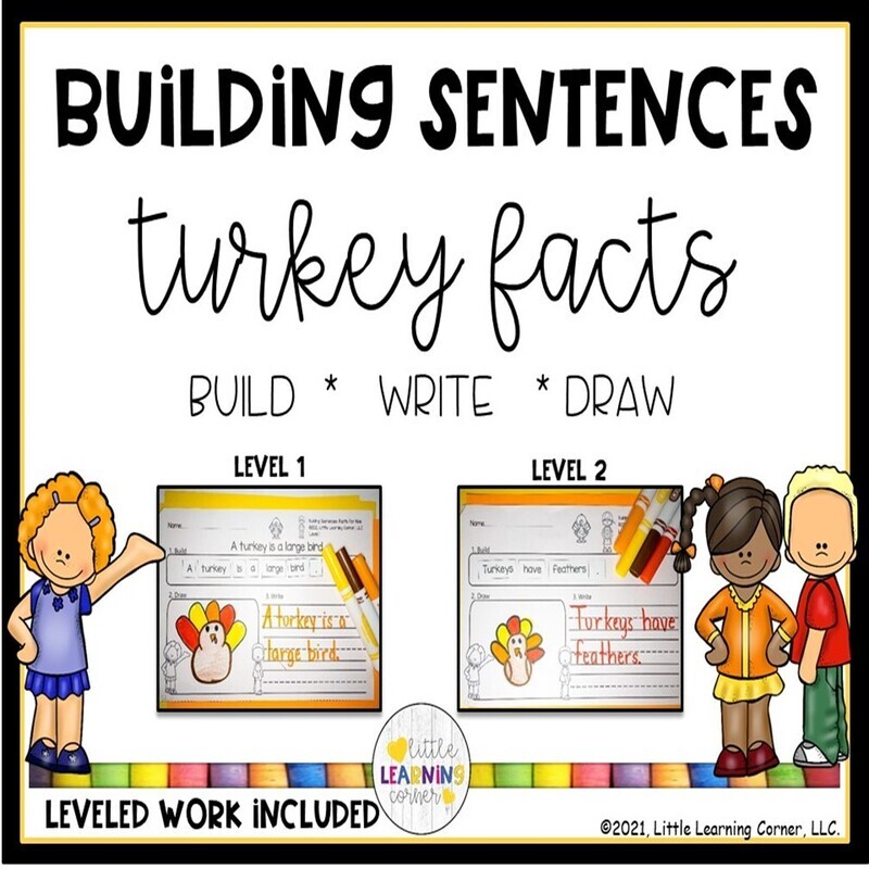Building Sentences: Turkey Facts