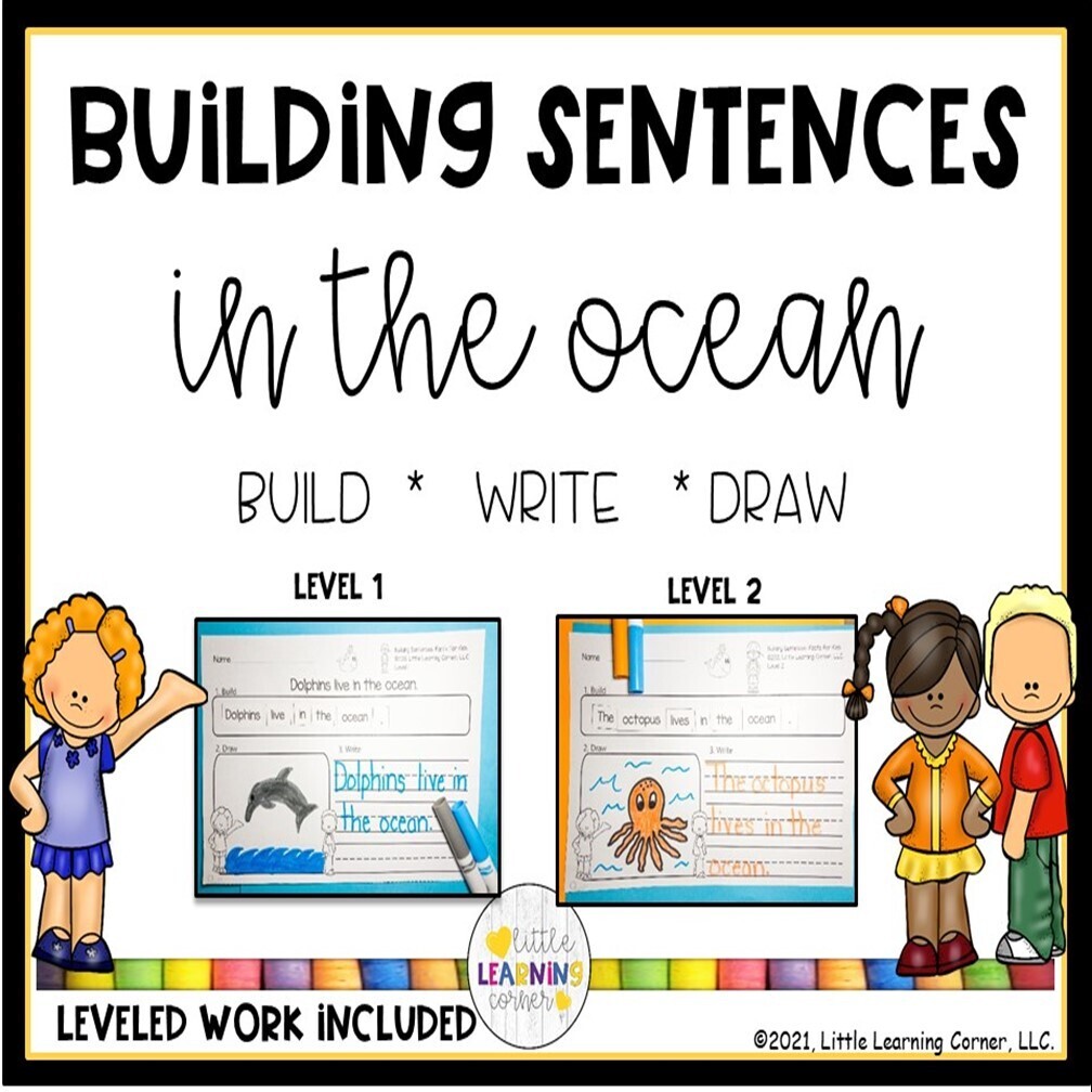 Building Sentences: In the Ocean