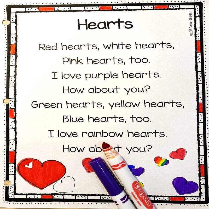 Hearts Valentine Poem