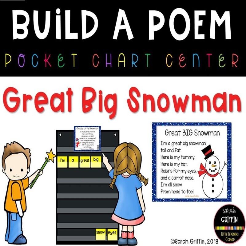 Great Big Snowman Build a Poem