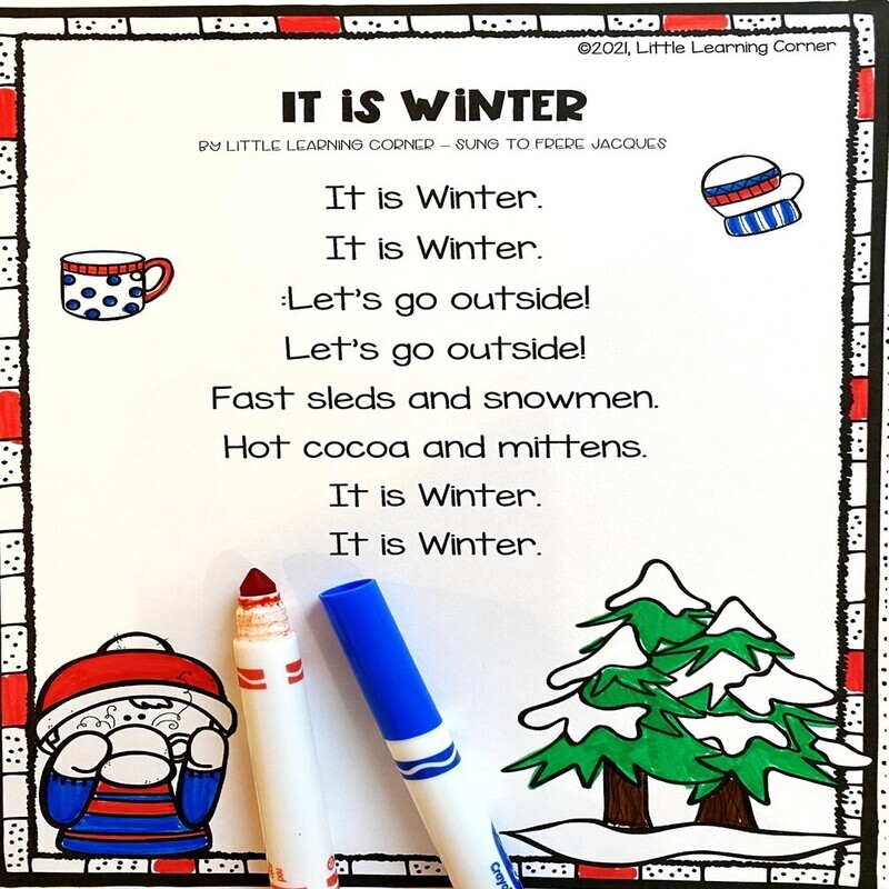 It is Winter Poem