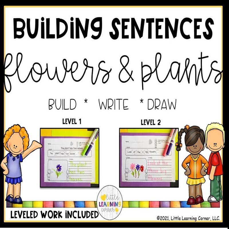 Building Sentences: Flowers and Plants