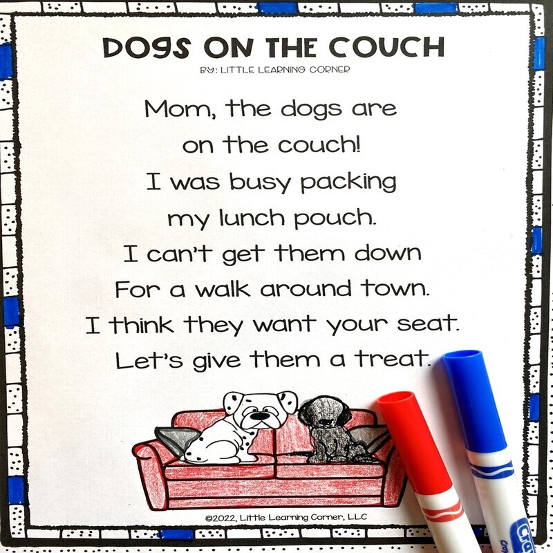 Dogs on The Couch - Dog Poem