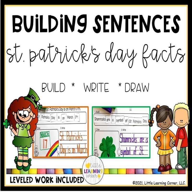 Building Sentences -  St. Patrick's Day Facts