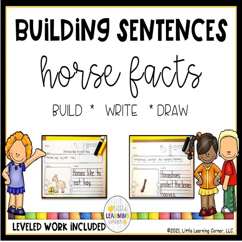 Building Sentences Horse Facts