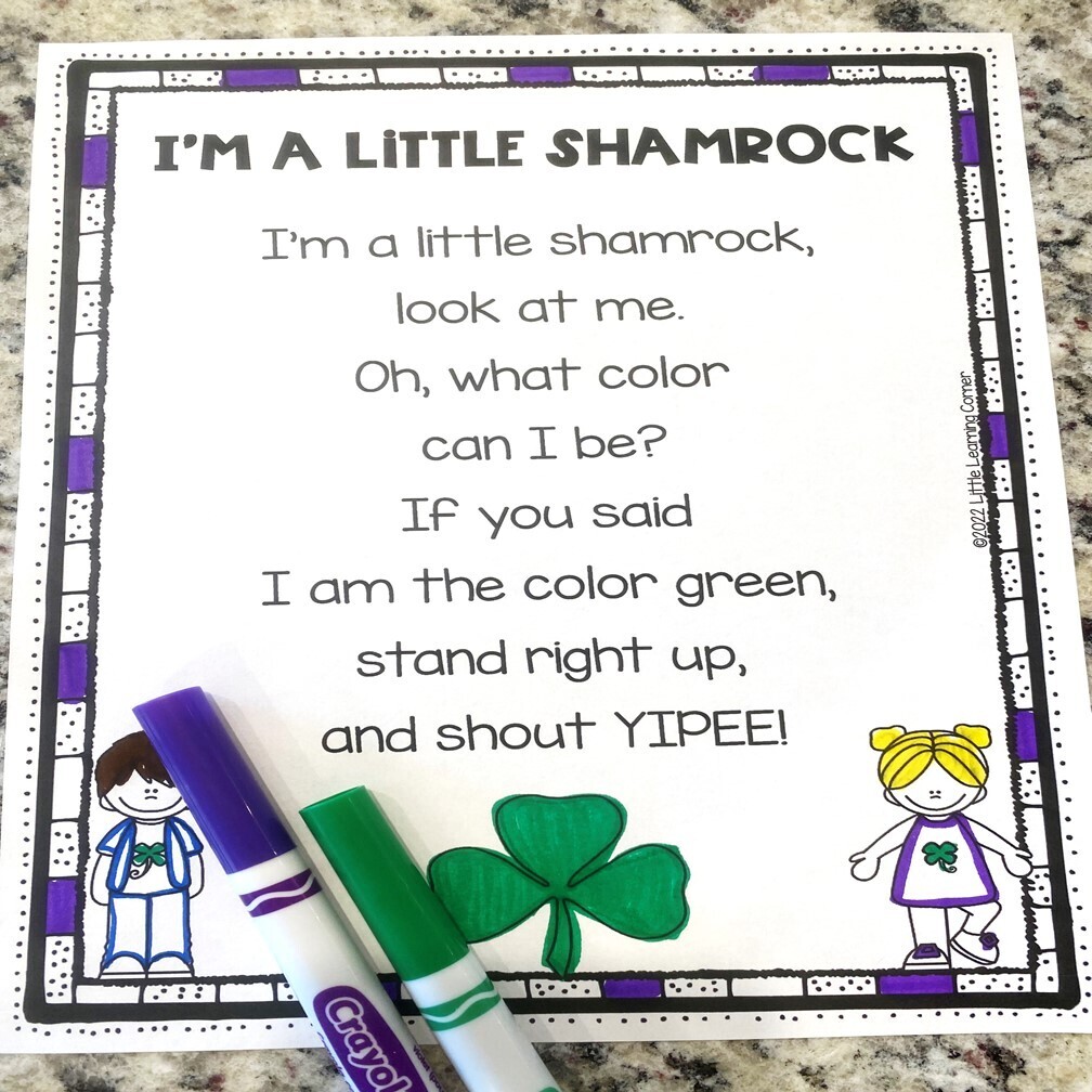 I'm a Little Shamrock Look at Me